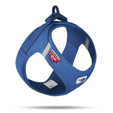  CURLI Kutyahám csatos Air-Mesh Kék XL, 12-18kg nyakörv, póráz, hám kutyáknak