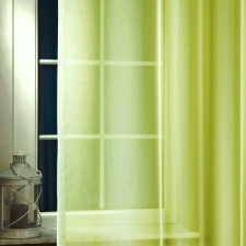 Curtain LILIANA, félorganza fényáteresztő függöny anyag - oliva, 300 cm magas méteráru