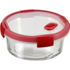 Curver 235708 235708 "SMART COOK" ÜVEG KEREK ÉTELTARTÓ 1,2L Átlátszó/piros papírárú, csomagoló és tárolóeszköz