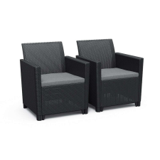 CURVER Claire duo műrattan kerti fotel kerti bútor