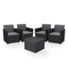 CURVER Claire II 4 személyes kerti bútor garnitúra