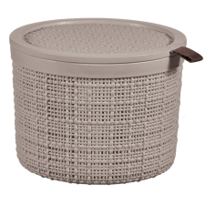 CURVER Curver Jute kerek tárolódoboz 2L taupe bútor