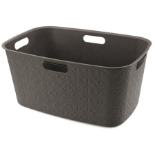CURVER CURVER Softex műanyag szennyeskosár 45 L - sötétszürke bútor