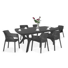 CURVER Elimore 6+1 kerti bútor garnitúra szett kerti bútor