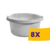 CURVER Essentials kerek lavór 4L (Karton - 8 db)
