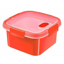 CURVER Ételtartó doboz CURVER Smart Eco szögletes műanyag 1,1L piros konyhai eszköz