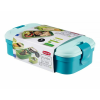 CURVER Ételtartó doboz evőeszközzel CURVER Lunch&Go műanyag 1,4L kék