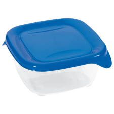 CURVER FRESH&amp;GO NÉGYSZÖGLETES ÉTELTARTÓ DOBOZ 0,25L SÖTÉTKÉK/ÁTLÁTSZÓ papírárú, csomagoló és tárolóeszköz