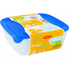 CURVER Fresh & Go Ételtartó szett (3 db / csomag) (182596) uzsonnás doboz