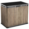 CURVER KETER DECO HORIZONTAL STORE IT OUT 1150 L tárolószekrény – ashwood (kőrisfa szín)