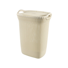 CURVER Knit kötött hatású szennyestartó 57L - Krém (228391) bútor