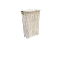 CURVER Natural Style Rattan hatású ruháskosár 40L - Krém bútor