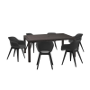 CURVER Romy 6+1 kerti bútor garnitúra szett grafit