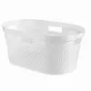 CURVER Szennyestartó kosár, "Infinity", 60 l, fehér, 231011