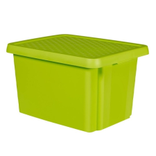 CURVER Tároló doboz CURVER Essentials műanyag fedővel 45L világoszöld bútor