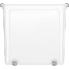 CURVER W box tárolódoboz XL transzparens/szürke 78L 57x39x52cm transzp.tetős bútor