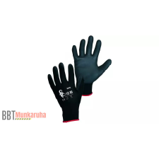 CXS Brita Black PU-ba mártott kesztyű védőkesztyű
