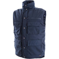 CXS Denver Bélelt Munkásmellény Sötétkék - XXL