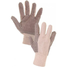 CXS Gabo PVC pöttyös textil kesztyű védőkesztyű