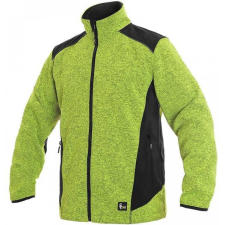 CXS Garland Softshell Kabát Zöld/Fekete - XXL munkaruha