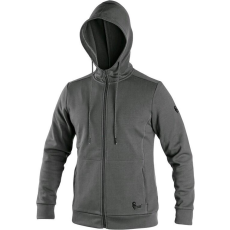 CXS Harrison Kapucnis Pulóver Szürke/Fekete - 3XL