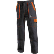 CXS Luxy Josef Derekas Munkásnadrág Fekete/Narancssárgasárga - 64 munkaruha