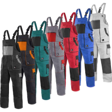 CXS Luxy Robin Kantáros Munkásnadrág Fehér/Szürke munkaruha