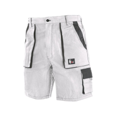CXS Luxy Tomas Rövid Munkásnadrág Fehér/Szürke - 48