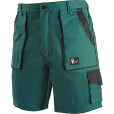 CXS Luxy Tomas Rövid Munkásnadrág Zöld/Fekete - 54
