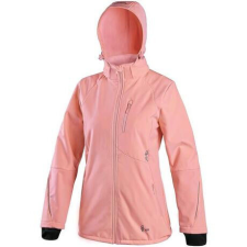CXS Nevada női softshell kabát, barackszín női dzseki, kabát
