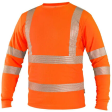  CXS Oldham jól láthatósági hússzúujjú póló - narancssárga láthatósági ruházat