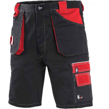 CXS Orion David Rövidnadrág Fekete/Piros - 60 munkaruha