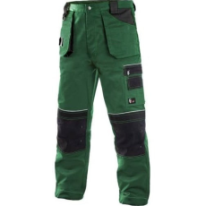 CXS Orion Teodor Derekas Munkásnadrág Zöld/Fekete - 54