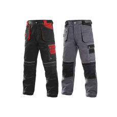 CXS Orion Teodor Téli Bélelt Derekas Munkásnadrág Fekete/Piros