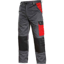 CXS Phoenix Cefeus Derekas Munkásnadrág Szürke/Piros - 64 munkaruha