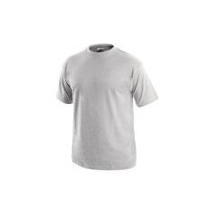 CXS rövid ujjú férfi póló, világosszürke, méret: XXL