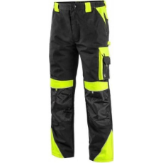 CXS Sirius Brighton Derekas Munkásnadrág - 56, Fekete/Sárga (1180-CNZLKA / 56)