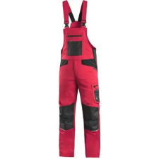  CXS Solis kertésznadrág, piros/fekete munkaruha