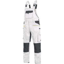 CXS Stretch Kantáros Munkásnadrág Fehér/Szürke - 58 munkaruha