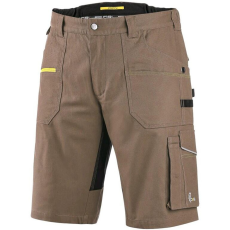 CXS Stretch rövid munkásnadrág Bézs/Fekete - 56