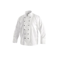 CXS Szakácsruha kétsoros gombbal, fehér, méret: 44%