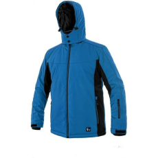CXS Vegas Bélelt Softshell Kabát Kék/Fekete - 3XL