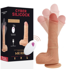  CYBER SILICOCK TÁVIRÁNYÍTÓ REALISZTIKUS MR RICK VIBRÁTOR vibrátorok