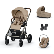 CYBEX Balios S Lux babakocsi 3:1 – S szett Almond Beige babakocsi