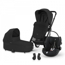 CYBEX Gold Talos S LUX 3in1 Moon Black babakocsi