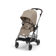 CYBEX Gold Ultrakönnyű CYBEX Melio teljesen ledönthető babakocsi Almond Grey babakocsi