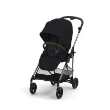 CYBEX Gold Ultrakönnyű CYBEX Melio teljesen ledönthető babakocsi Magic Black babakocsi