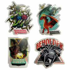 CYP Brands Dungeons and Dragons matricakészlet, 4 db matrica