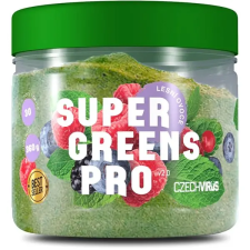 Czech Virus Super Greens Pro V2.0 360 g, erdei gyümölcsök vitamin és táplálékkiegészítő