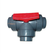  D50 3 utas csap &quot;L&quot; hűtés, fűtés szerelvény